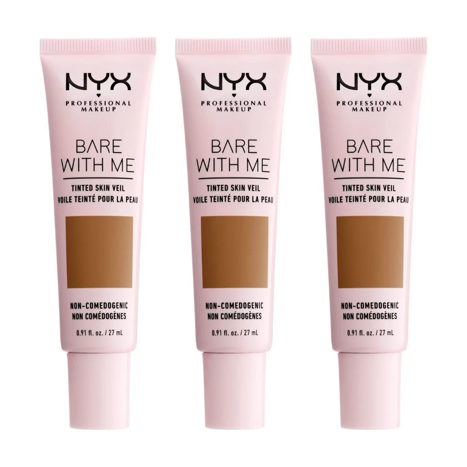 NYX Professional Makeup Bare With Me Tinted Skin Veil 27ml - 07 Cinnamon - Photo 1/1