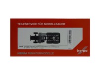 Herpa 085328 Man 6X4 Mit HeckabstüTzung Und Konsole FüR Ladekran 2 Stck 1:87 Neu