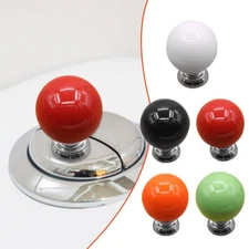 Toilet Dual Push Button Colored Round Flush Button Replacement AE