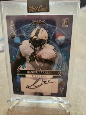 2023 Wild Card Daniel Barker Ace Of Diamonds 1/2 Auto RC