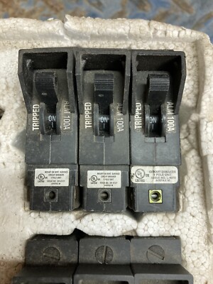 Qty 1 AIRPAX LMLK1-1RLS4-29877 -xx 100A-80VDC Bullet Circuit Breaker.  