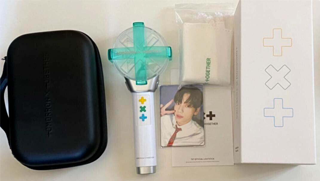 TOMORROW X TOGETHER ペンライト 本体 YEONJUNセット Tomorrow X Together TXT Official Light Stick Penlight + CASE Set