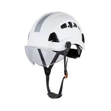 Defender Safety H1-CH Safety Helmet With Visor, Type 1 Class C, ANSI Z89.1
