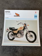 CARTE FICHE MOTO collection ATLAS HONDA CM 125 CUSTOM