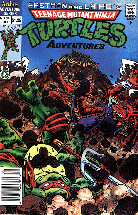 Teenage Mutant Ninja Turtles Adventures (1989 series) #54, NM- (Actual  scan) | Comic Books - Modern Age, Archie Comics, Superhero