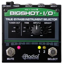 Radial ToneBone BigShot I/O | True Bypass Instrument Selector