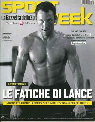 Sport Week 1-2009 LANCE ARMSTRONG Ribery Ballots Slave Pen Sense