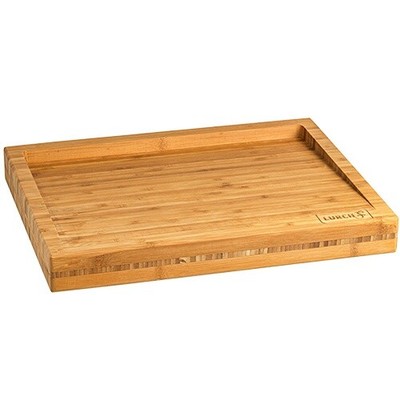LURCH 10913 Bambus Schneidbrett, 40 x 30 x 4,5 cm