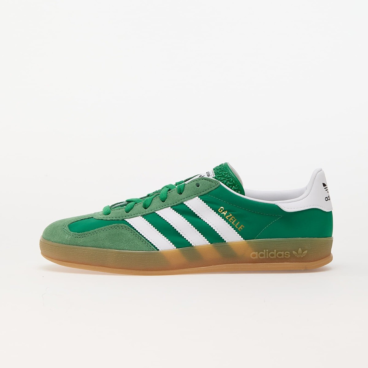 Adidas Originals Gazelle Indoor Green Gum IE6605 Mens Casual