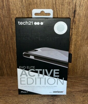 Tech21 Evo Elite iPhone 7 Case Reflective Finish 6.6 Drop Protection Verizon NEW