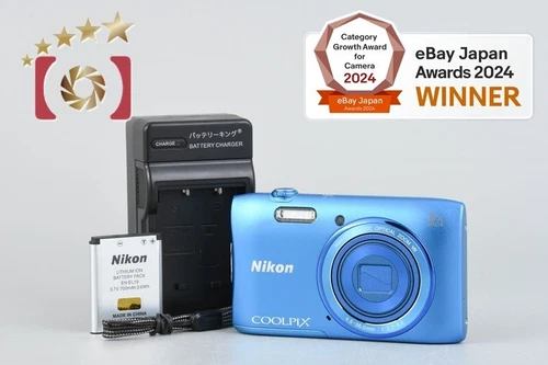 Nikon COOLPIX S3600 Cobalt Blue 20.0 MP Digital Camera [Near Mint]