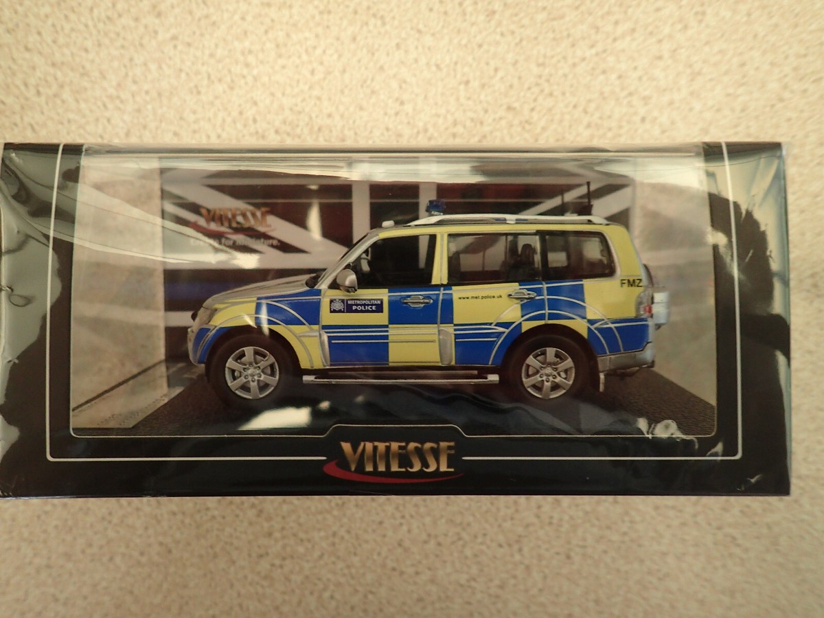 Vitesse 29363 1/43 Mitsubishi Shogun Metropolitan Police Ltd Edn