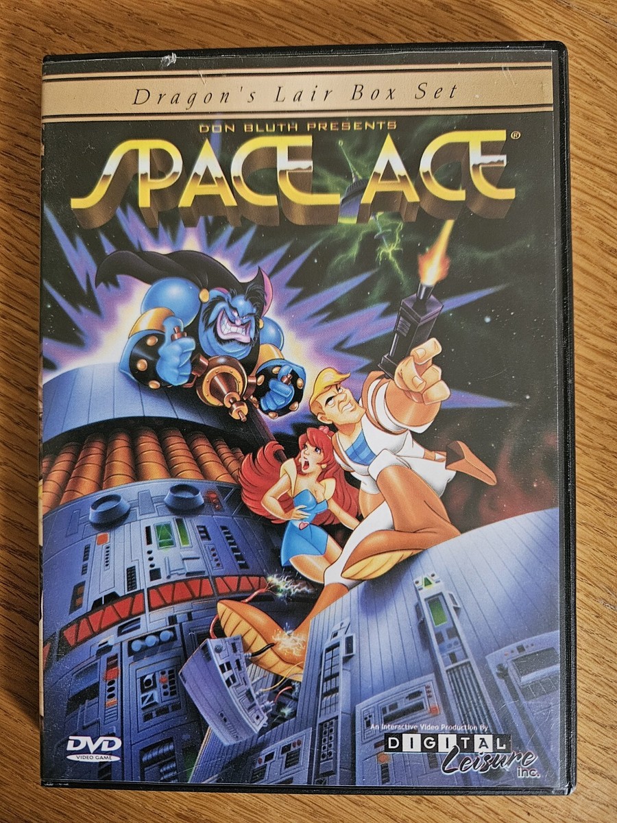 SPACE ACE DVD / PLAYSTATION 2 PS2 COMPATIBLE USE REMOTE RARE | eBay