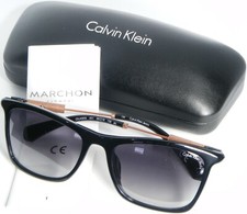 NEW Calvin Klein Jeans CKJ490S 001 BLACK /GREY GRAD LENS SUNGLASSES 55-18-135mm