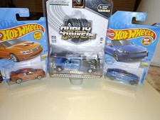 Greenlight:1/64 Dually drivers chevrolet silverado 3500hd wrecker blue,2 cars. 