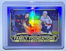 2023-24 Tim Hortons Hockey Family Foundations FF-1 Brady / Matthew Tkachuk NHL
