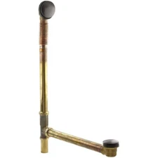 KOHLER Clearflo Brass Toe Tap Bath Drain
