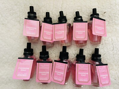 10x Bath Body Works Wallflowers Champagne Toast Diffuser Refill Bulbs ...