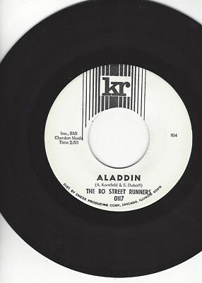 #ad 1966 GARAGE PUNK THE BO STREET RUNNERS quot;ALADDINquot; KR 0117 PROMO ONE SIDED NM $9.99