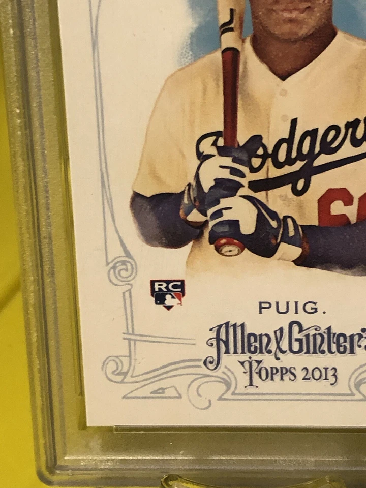 2013 Topps Allen Ginter Yasiel Puig PSA 10 - Image 4 of 4