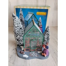 Lemax Victorian greenhouse village accessory xmas