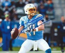 Philip Rivers Autographed San Diego Chargers 8x10 Photo with COA/Hologram