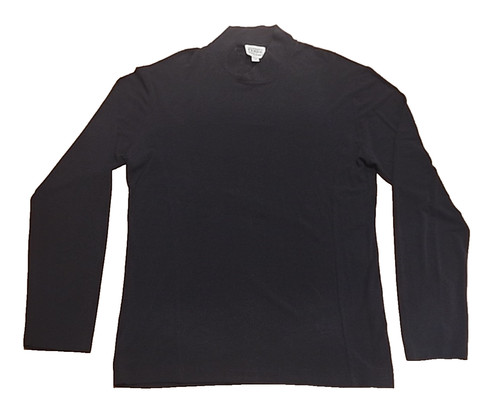 Gianfranco Ferré, vintage GIANFRANCO FERRE Studio XL XXL Mens Sweater Black Wool blend Italy Vneck