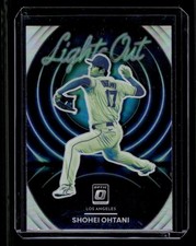 2022 Panini Donruss Optic Lights Out Shohei Ohtani #LO-6 Holo