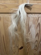 BLONDE NATURAL HORSE HAIR MANE FOR ROCKING OR TOY HORSE ARTS CRAFTS 2608