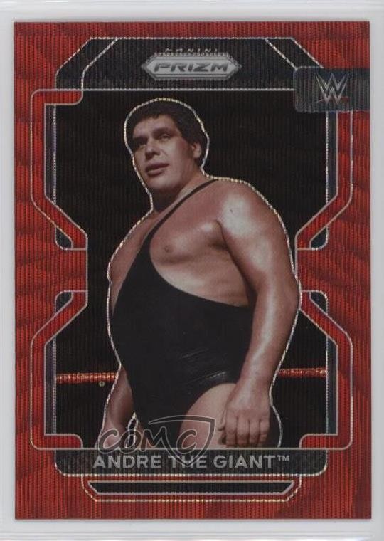 2022 Panini Prizm WWE Ruby Wave Prizm Andre the Giant #200 0h03