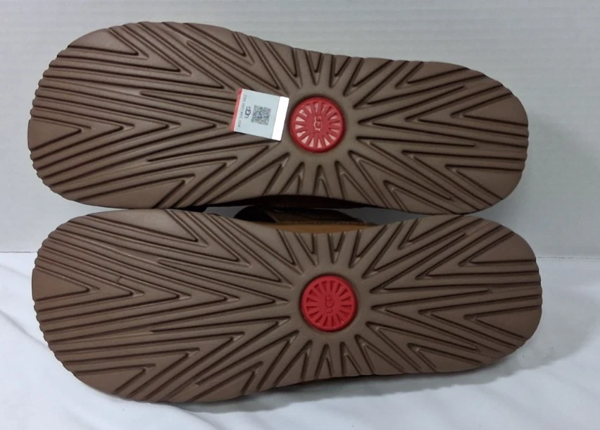 Новый с ярлыками Ugg мужской коричневый Wainscott слайд размер 12 - Изображение 3 из 4