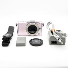 Olympus PEN mini E-PM1 Mirrorless Digital Camera Pink Body Only Used From Japan