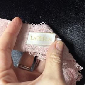 La Perla Sheer Embroidered Lace Underwire Bra &ndash; Blush Pink - 34C