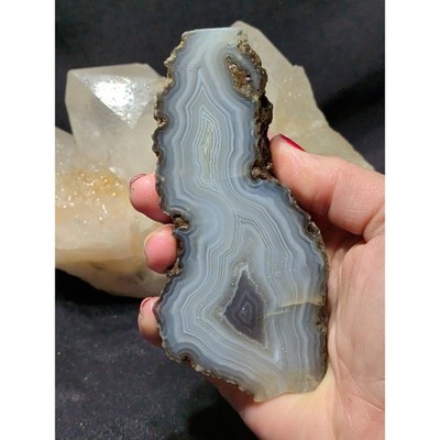 Banded Agate Blue Specimen (9.4oz)
