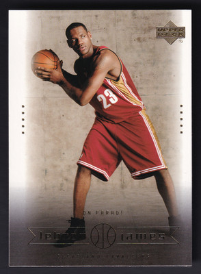 2003 UPPER DECK - LEBRON JAMES- ON PARADE RC ROOKIE