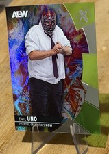 Evil Uno /60 EX ESSENTIAL CREDENTIALS NOW 2025 Skybox Metal Universe AEW