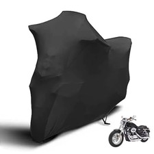 Motorcycle Cover Indoor Stretch Soft Motorbike Cover 2XL 96 x 41 x 49 inches 