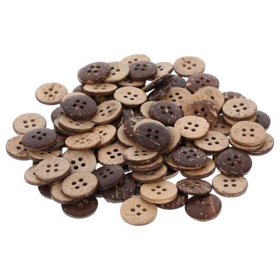 100 Pcs Runde Knöpfe Dekorative Für Bastelarbeiten DIY-Bastelknöpfe