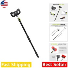 Universal Fit 8ft Cargo Edge Guard Handle - Foldable, Spring-Steel Secure Grip