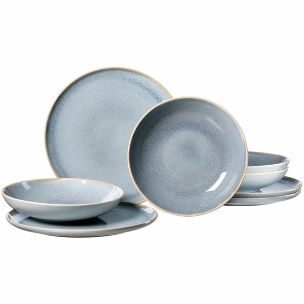 Ritzenhoff & Breker Tafelservice Skagen Stone 8-Tlg Geschirrset Service Graublau-image