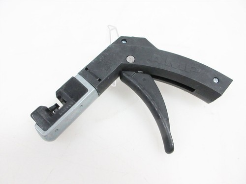 AMP 58074-1 HAND CRIMP TOOL & 58246-1 TERMINATING HEAD FOR IDC CONNECTOR TYCO