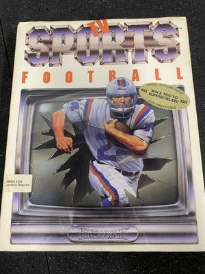 TV Sports: Football (Cinemaware) - Commodore Amiga - 5 1/4  Floppy Version - NEW