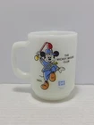 Vintage The Mickey Mouse Club Coffee Mug Cup Anchor Hocking Pepsi 1955