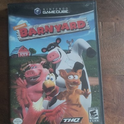 THQ Barnyard Nintendo GameCube Manual Action Adventure E10+ NTSC-U/C (2006)