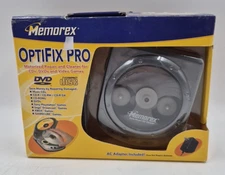 Memorex OptiFix Pro Motorized Cleaning Repair System CD Discs DVD Video Game