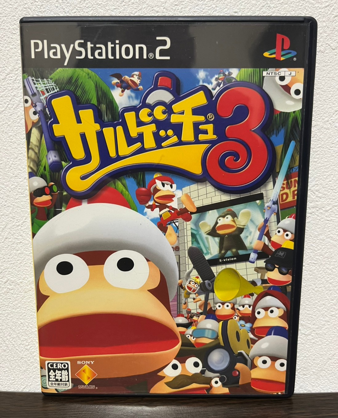Ape Escape Saru Getchu 3 Sony Playstation 2 PS2 Japanese ver Tested