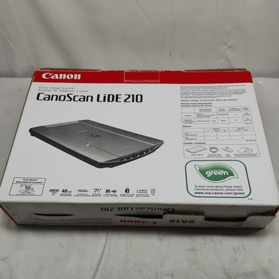 Canon CanoScan LiDE210 Flatbed Scanner USB Color Image.