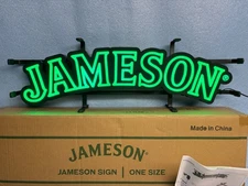 STUNNING Jameson Irish Whisky LED Neo-Neon Bar Light Sign Midleton Ireland
