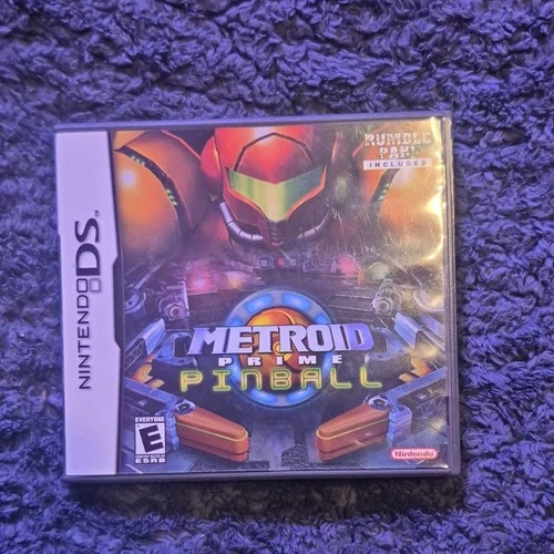 Nintendo Metroid Prime Pinball Nintendo DS Pinball Rumble Pak Manual Multiplayer