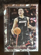2025-26 Topps Flagship Basketball - Nikola Jovic #76 - Diamante Foil Miami Heat
